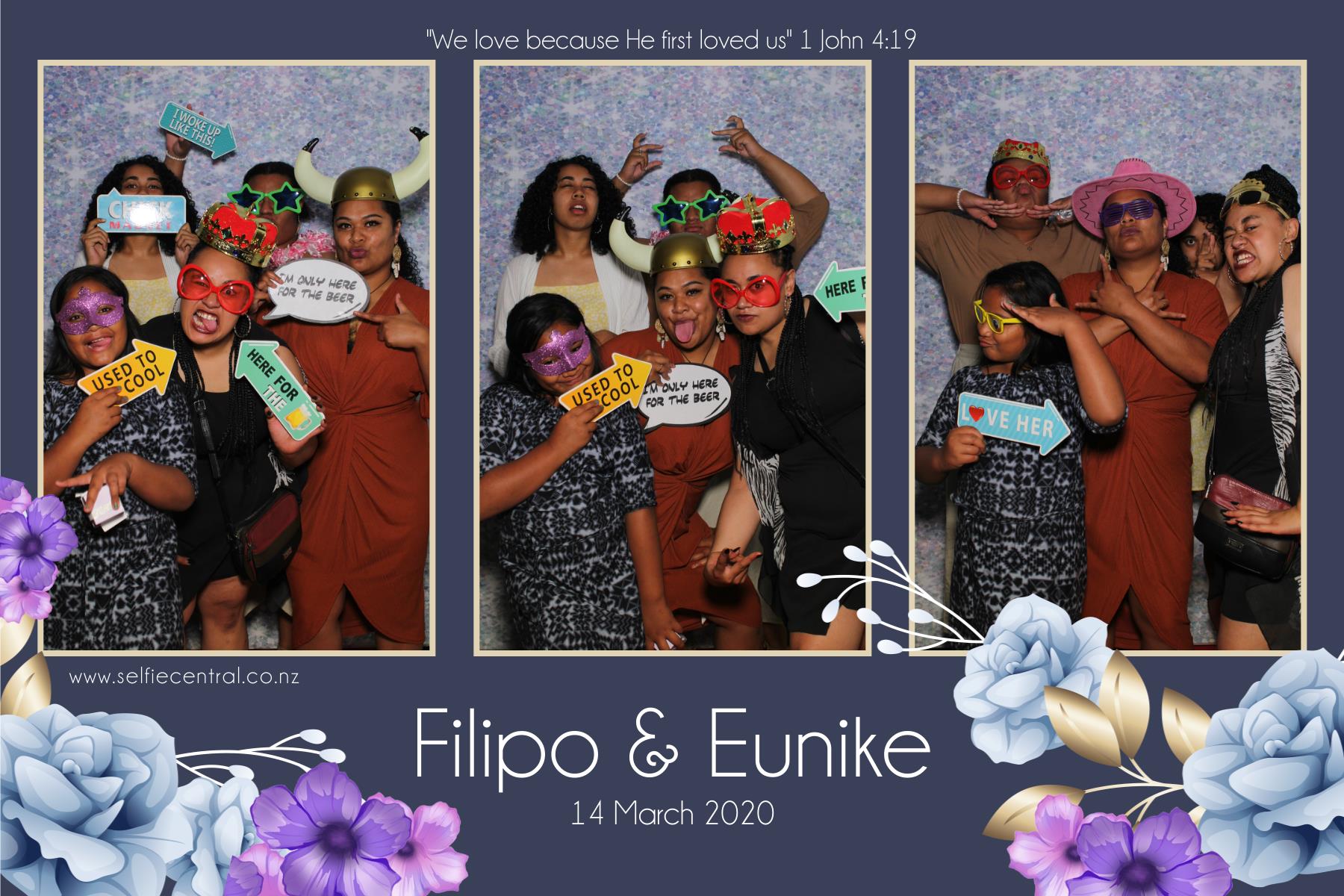 Filipo and Eunike's Wedding | View more photos from the event at gallery.photobooth.co.nz/u/SelfieCentral/Filipo-and-Eunikes-Wedding